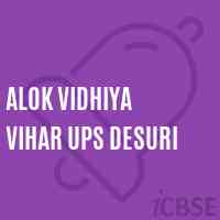 Alok Vidhiya Vihar Ups Desuri Middle School Logo