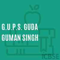 G.U.P.S. Guda Guman Singh Middle School Logo