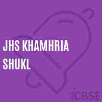 Jhs Khamhria Shukl Middle School Logo