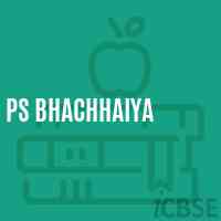 Ps Bhachhaiya Primary School Logo