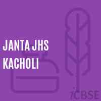 Janta Jhs Kacholi Middle School Logo