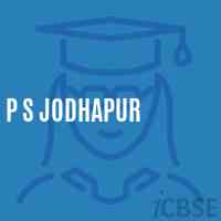 P S Jodhapur Primary School Logo