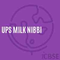 Ups Milk Nibbi Middle School Logo