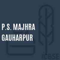 P.S. Majhra Gauharpur Primary School Logo