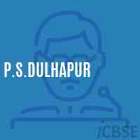 P.S.Dulhapur Primary School Logo