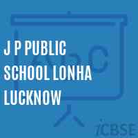 J P Public School Lonha Lucknow Logo