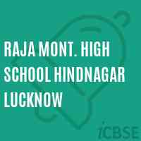 Raja Mont. High School Hindnagar Lucknow Logo
