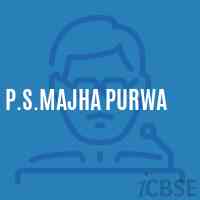 P.S.Majha Purwa Primary School Logo