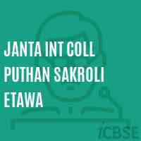 Janta Int Coll Puthan Sakroli Etawa High School Logo