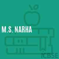 M.S. Narha Middle School Logo