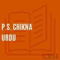 P.S. Chikna Urdu Primary School Logo