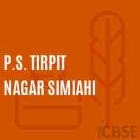 P.S. Tirpit Nagar Simiahi Primary School Logo