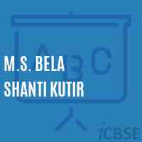 M.S. Bela Shanti Kutir Middle School Logo