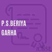 P.S.Beriya Garha Primary School Logo