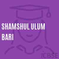 Shamshul Ulum Bari Primary School Logo
