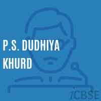 P.S. Dudhiya Khurd Primary School Logo
