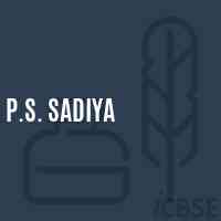 P.S. Sadiya Primary School Logo