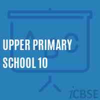 Upper Primary School 10 Logo