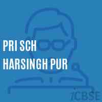 Pri Sch Harsingh Pur Primary School Logo