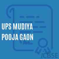 Ups Mudiya Pooja Gaon Middle School Logo