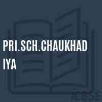 Pri.Sch.Chaukhadiya Primary School Logo