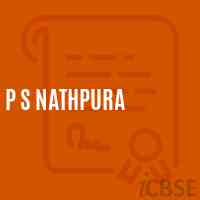 P S Nathpura Primary School Logo