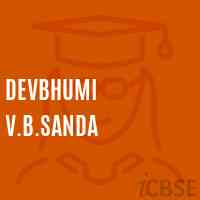 Devbhumi V.B.Sanda Middle School Logo