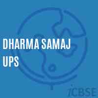 Dharma Samaj Ups Middle School Logo