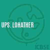 Ups. Lohather Middle School Logo