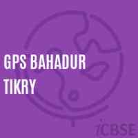 Gps Bahadur Tikry Primary School Logo