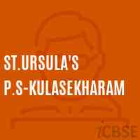 St.Ursula'S P.S-Kulasekharam Primary School Logo