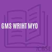 Gms Wriht Myo Middle School Logo