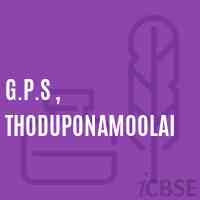 G.P.S , Thoduponamoolai Primary School Logo