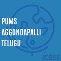 Pums Aggondapalli Telugu Middle School Logo