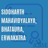 Siddharth Mahavidyalaya, Bhataura, Erwakatra College Logo