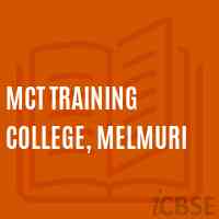 Mct Training College, Melmuri Logo