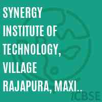 Synergy Institute of Technology, Village Rajapura, Maxi Road, A.B. Road, Dewas Logo