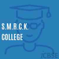 S.M.R.C.K. College Logo