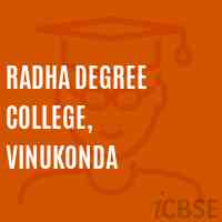 Radha Degree College, Vinukonda Logo