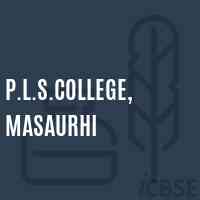 P.L.S.College, Masaurhi Logo