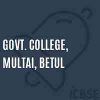 Govt. College, Multai, Betul Logo