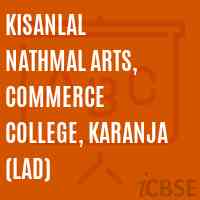 Kisanlal Nathmal Arts, Commerce College, Karanja (Lad) Logo