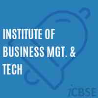 Institute of Business Mgt. & Tech Logo