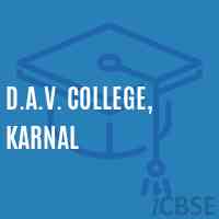 D.A.V. College, Karnal Logo