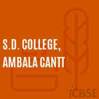 S.D. College, Ambala Cantt Logo