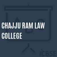 Chajju Ram Law College Logo