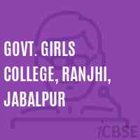 Govt. Girls College, Ranjhi, Jabalpur Logo