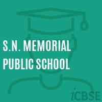 S.N. Memorial Public School Logo