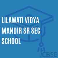 Lilawati Vidya Mandir Sr Sec School Logo