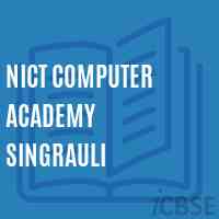Nict Computer Academy Singrauli College Logo